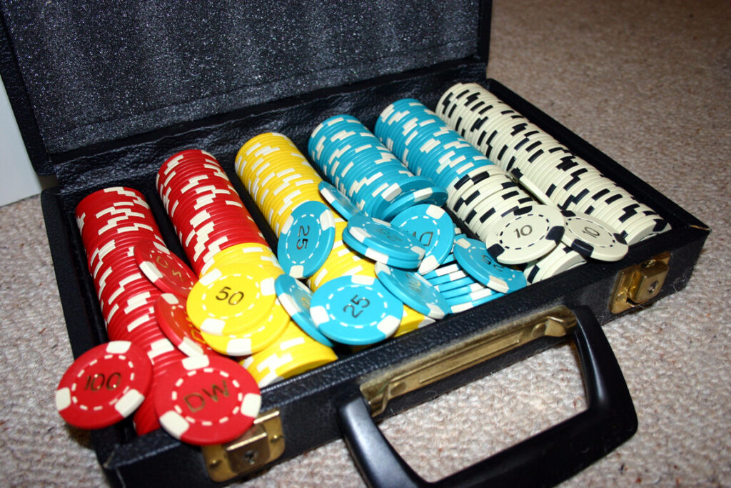 Sử dụng chip trong Casino